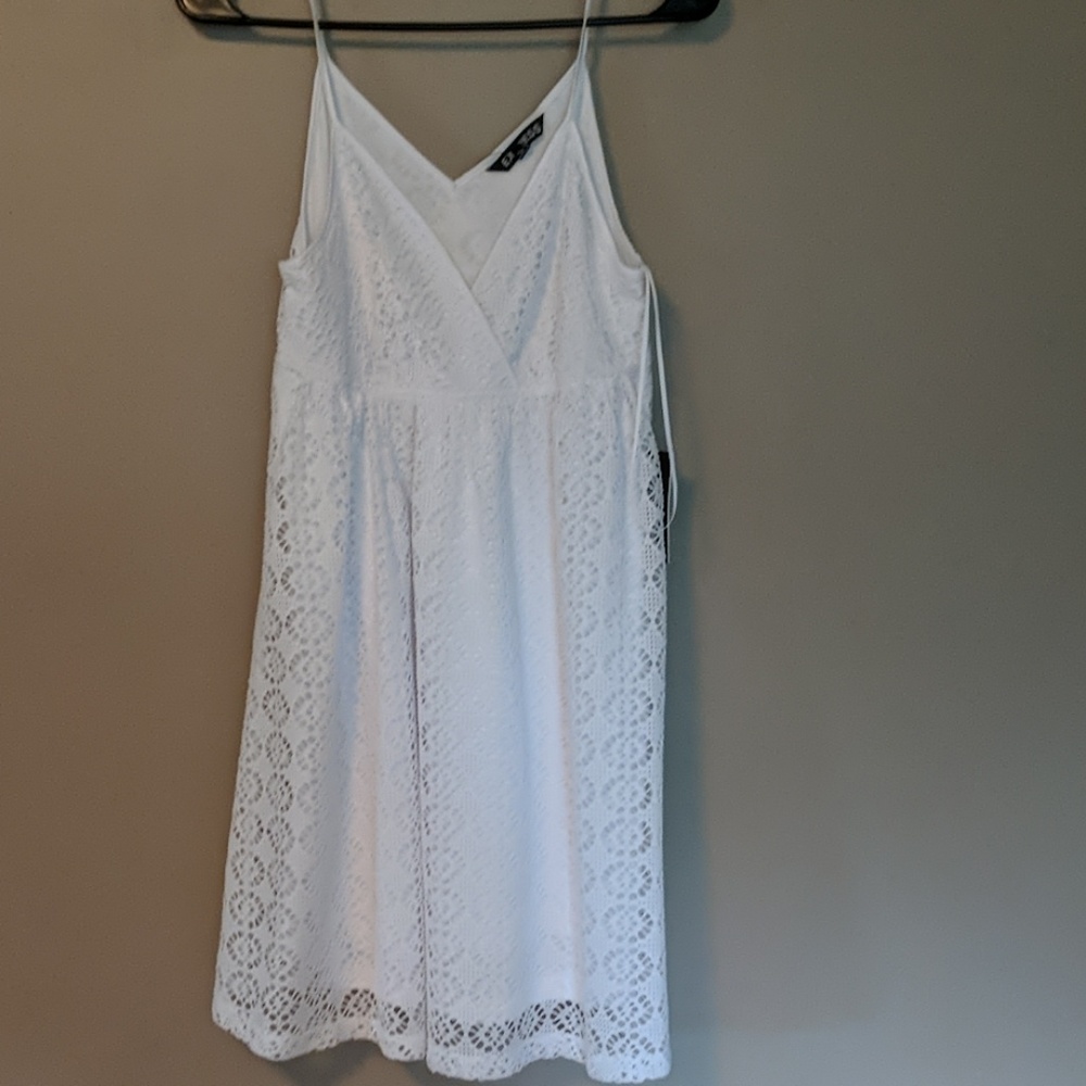BNWT Express White Lace Dress Size Small